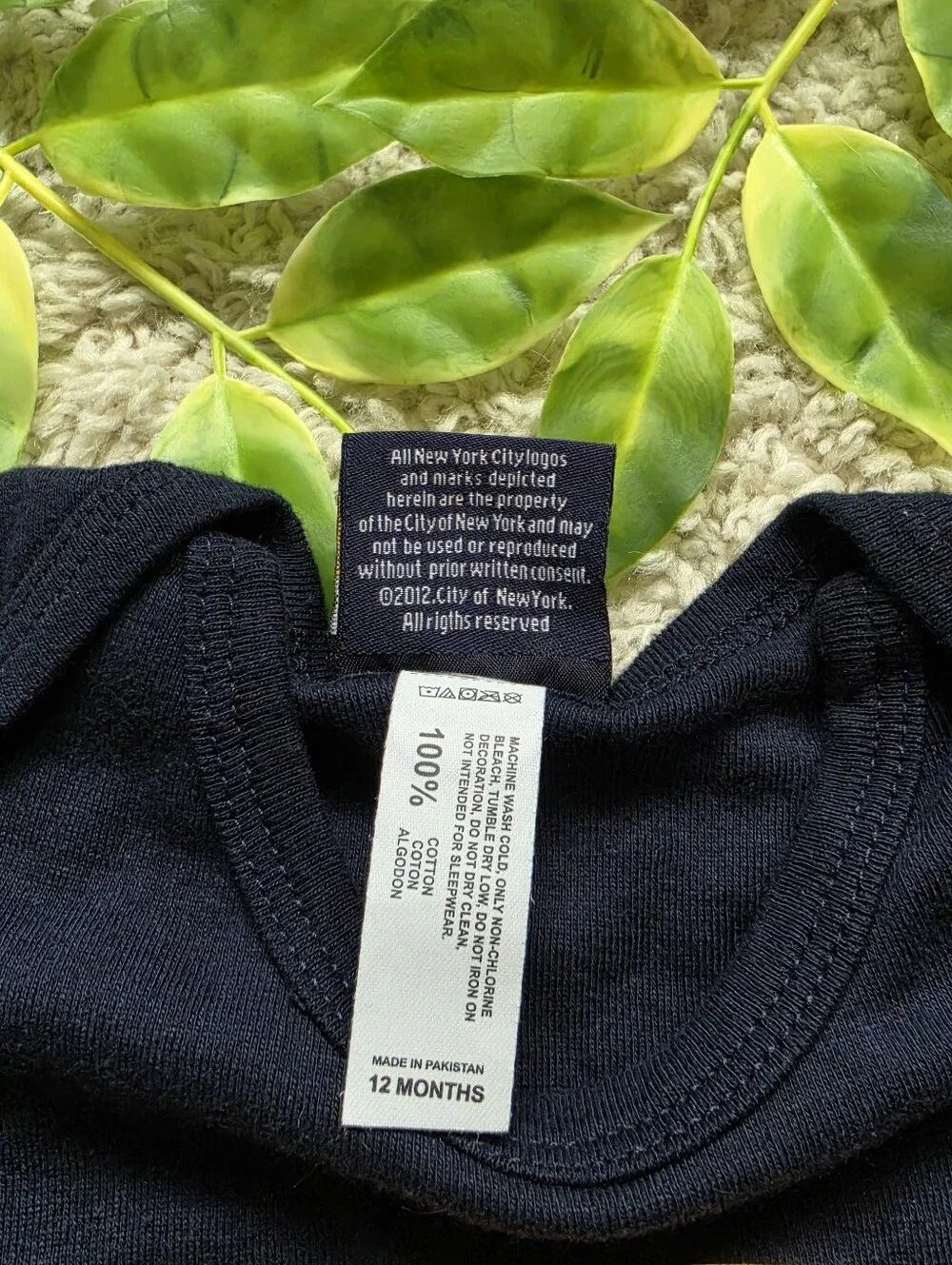 Baby Boy NYPD Onesie (9-12 Months)